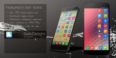 Sol - Icons pack Affiche