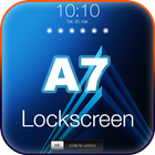 آیکون‌ Lock Screen for Galaxy A5, A7 HD