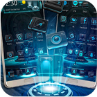 Galaxy Alien Tech Launcher Theme icône