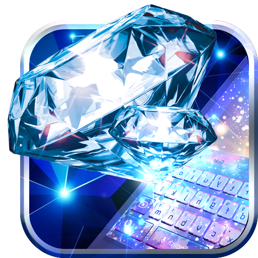 Galaxy Diamond Keyboard Theme