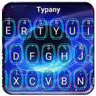 Beautiful Galaxy emoji Typany Keyboard Theme-icoon