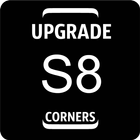 S8 Rounded Corners أيقونة