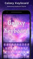 Galaxy Color Keyboard Theme Affiche