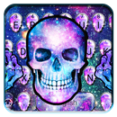 Galaxy crâne clavier APK