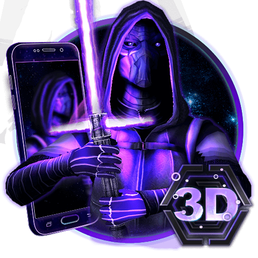 3D Galaxy Wars Star Theme