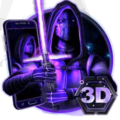 Скачать Тема 3D Galaxy Wars Star APK