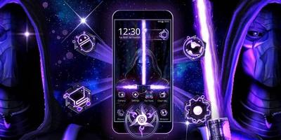 Motyw 3D Galaxy Wars Star screenshot 3