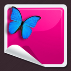 Desktop Sticker Papillon icône