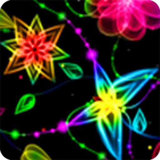 Neon Butterfly Parallax 3D LWP