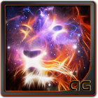 Starfield Lion Galaxy Magic FX icône