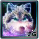 Starfield Wolf Galaxy LWP APK