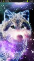 Starfield Wolf Galaxy Affiche