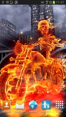 Skeleton Rider In Fire MagicFX APK download