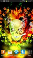 Skull Smoke Weed poster