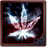 Smoke Weed USA Parallax LWP icône