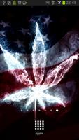 Smoke Weed USA Parallax LWP Affiche