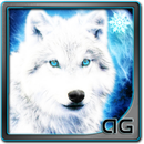 APK Loup blanc sous la neige LWP