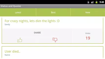 Status and Quotes APK download