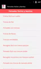 Peinados faciles y bonitos APK download