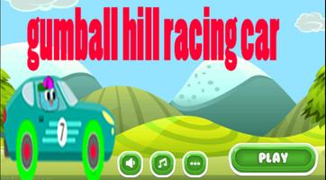 gumball hill racing car Affiche