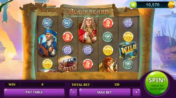 BlackBeard Slot Affiche