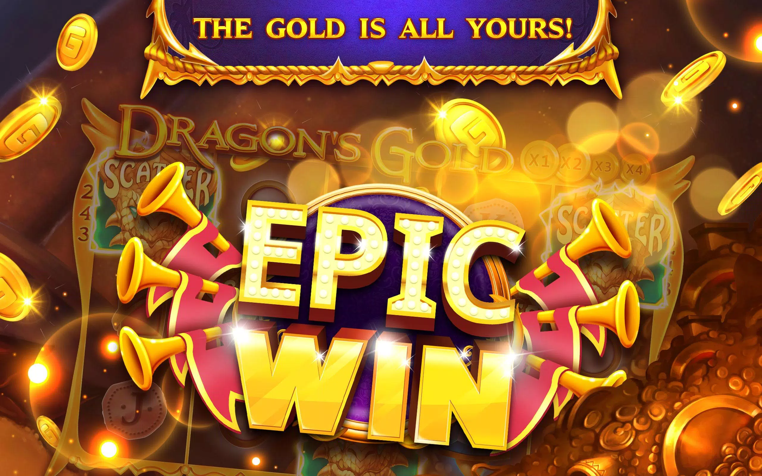 Download do APK de Golden dragon: 777 casino Slot fairytale Epic win para  Android