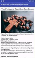 Gambling Addiction, Christians seek Gods help Affiche
