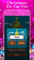 Tic Tac Toe For Christmas Emoji capture d'écran 1