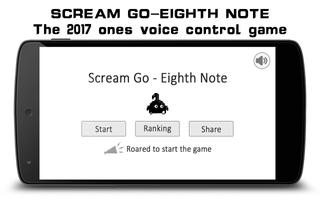 Eighth Note - Scream Go Affiche