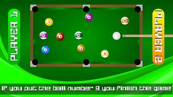Biljart Pool Eenvoudig Spel screenshot 2