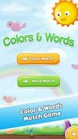 Colors and Words Plakat