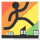 Jump over buildings - Parkour icon