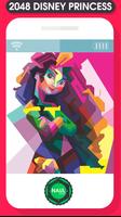 2048 Disney Princess Game Affiche