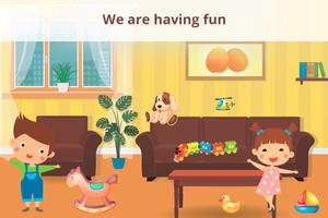 Find a toy. A search and find game for kids. পোস্টার