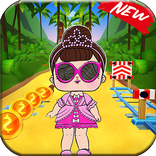 Subway Lol Surprise eggs run Dolls