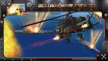 Gunship battleground -  Helicopter War Machine Affiche