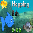 hopping fish and jumping fish icon
