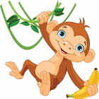 Monkey banana game biểu tượng