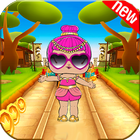 Lol Surprise Eggs games Dolls run أيقونة