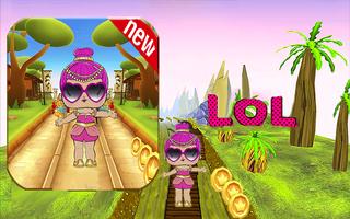 Lol Surprise Eggs games Dolls run تصوير الشاشة 1