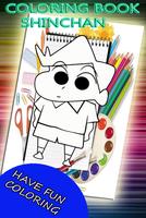 Coloring Book  for Shin Chann captura de pantalla 2