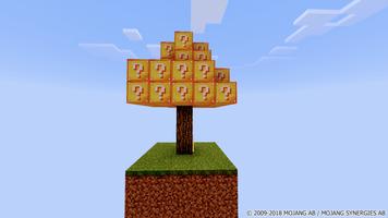Lucky Blocks for Minecraft. Collection of Maps Affiche