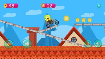 spongbob motorcycle adventures game اسکرین شاٹ 3