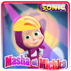 MASHA And MICHKA: Free Reflection Educational Game icon