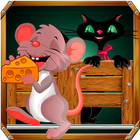 Rato labirinto louco ícone