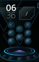 Next Launcher 3D Theme Crystal poster