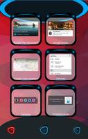 Next Launcher 3D Theme PolyGon স্ক্রিনশট 2