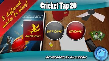 Cricket Tap T20 - Book Cricket imagem de tela 2