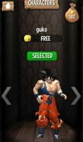 Subway Goku run super saiyan jungle اسکرین شاٹ 2
