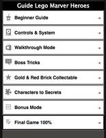 Guide Lego Marvel Super Heroes پوسٹر